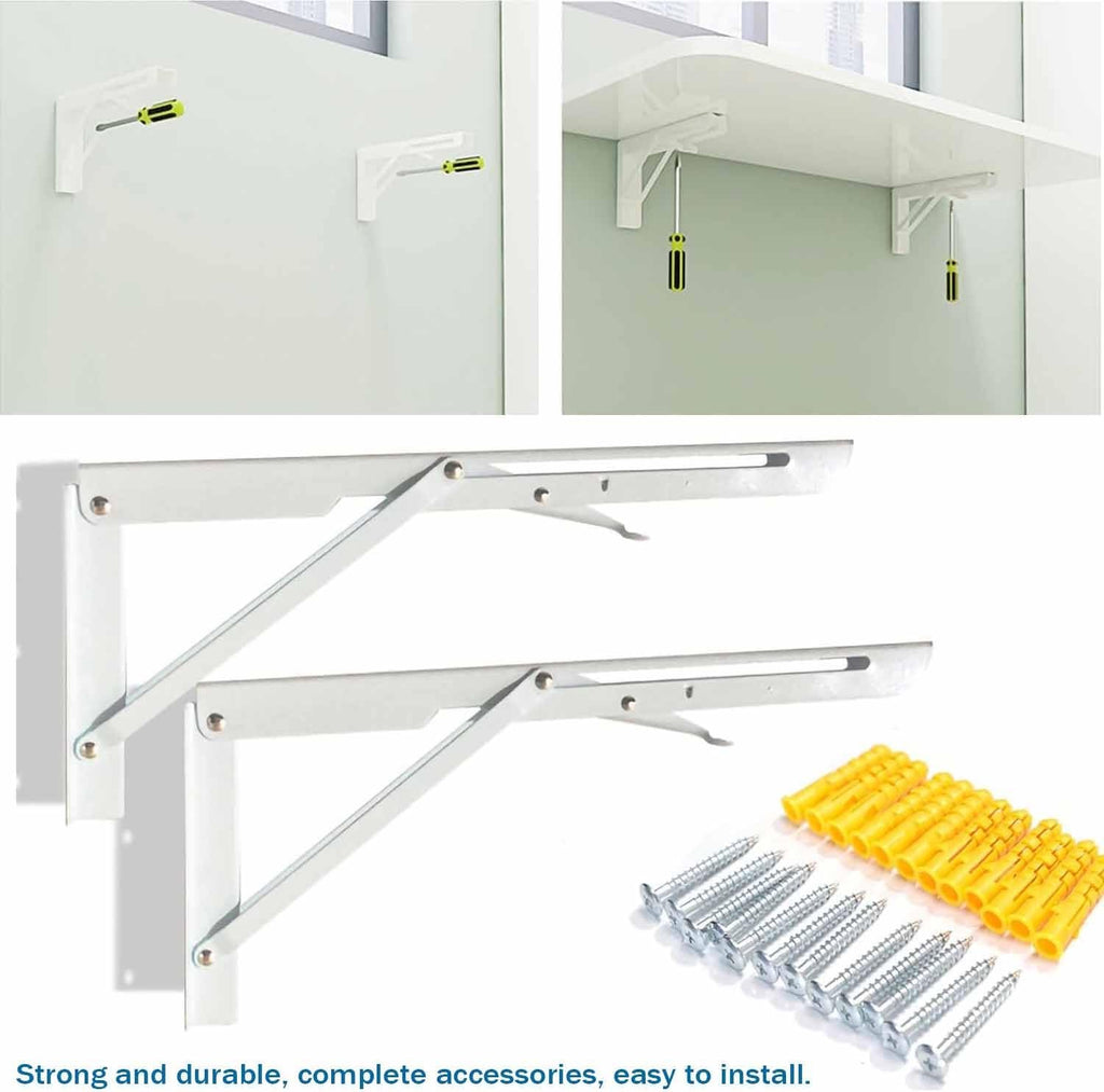 Natural Wall Mounted Folding Table
