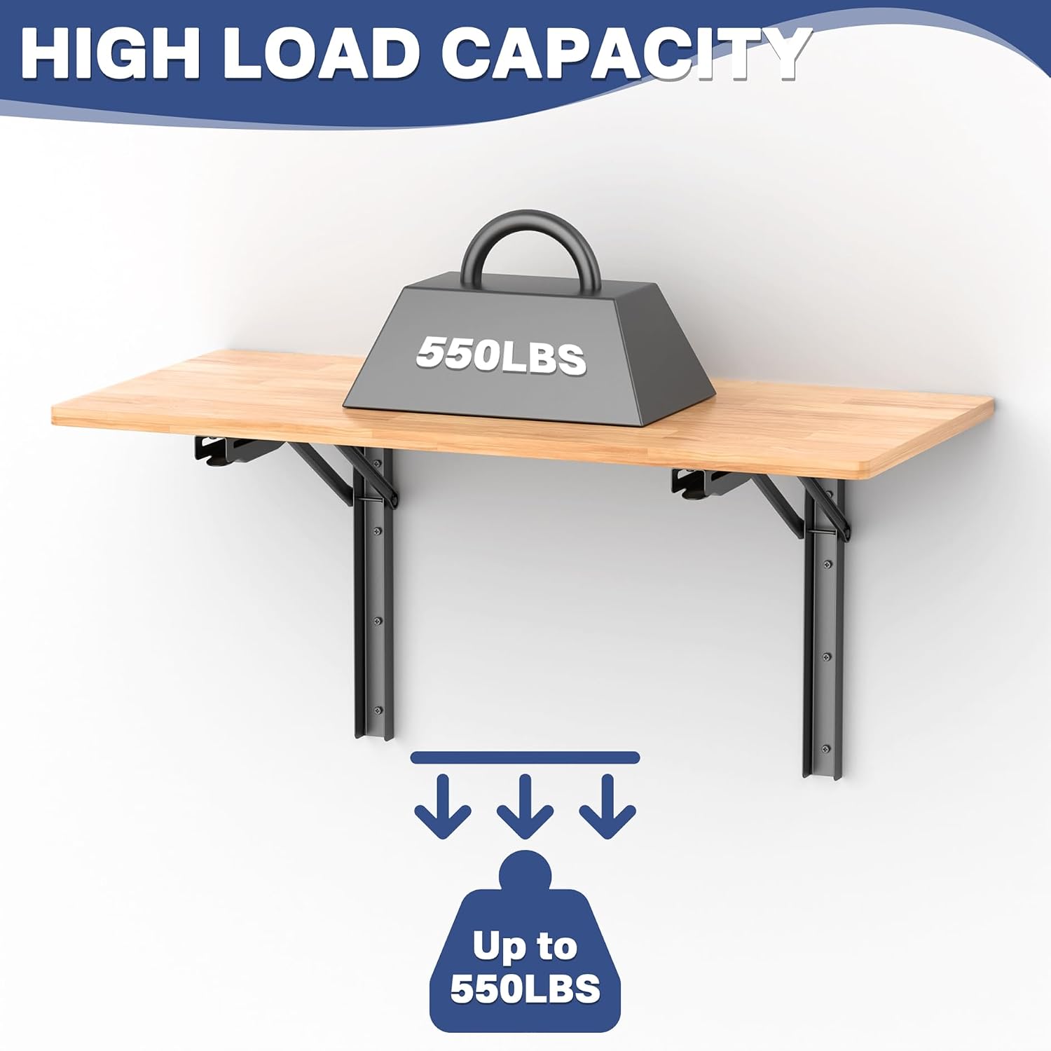 Wall Mounted Folding Workbench