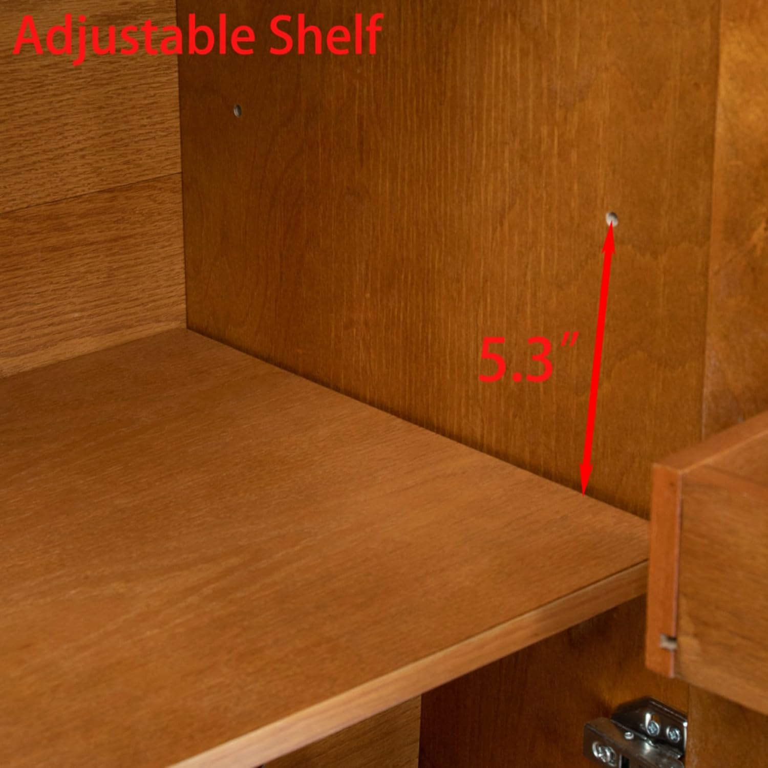 Mid‑Century Bar Storage Sideboard Cabinet