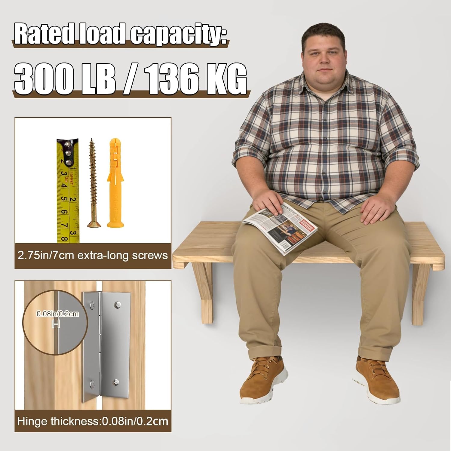 Wall Mounted Folding Desk Table