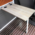 Oak Wall Folding Dining Table