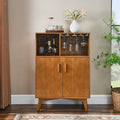 Mid‑Century Bar Storage Sideboard Cabinet