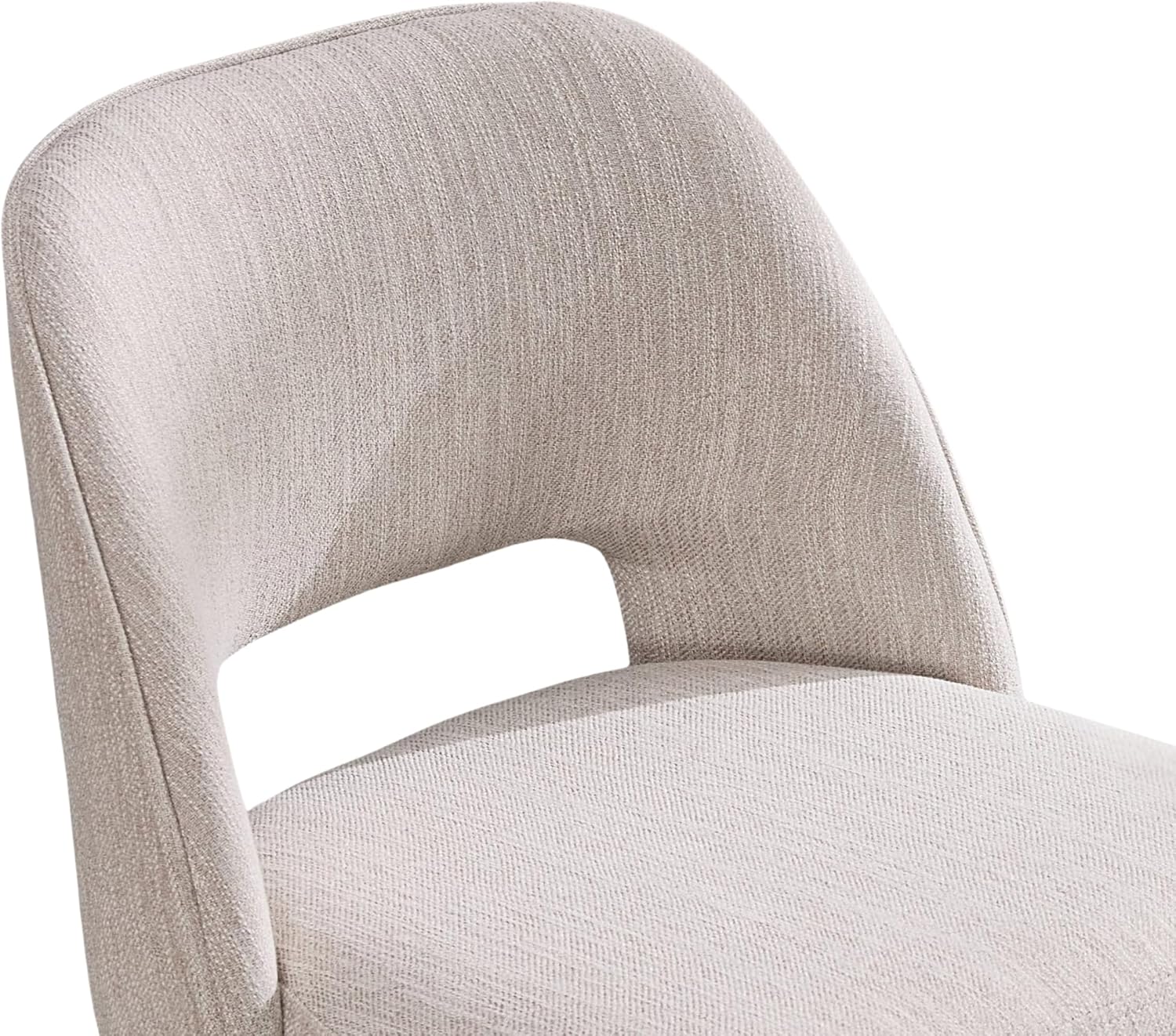 Beige Swivel Oak Bar Stools